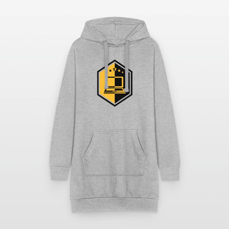 Computing / Informatik / Informatique Sweat-shirt à capuche long Femme