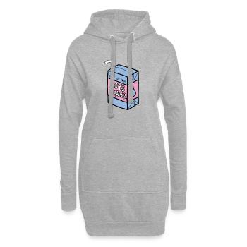 Herzensbrecher Boys Tears - Hoodie-Kleid - Grau meliert - Vorne