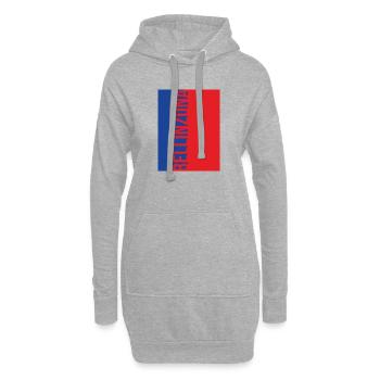 Bellinzona Ticino T-Shirt Souvenir - Sweat-shirt à capuche long Femme - gris chiné - Devant