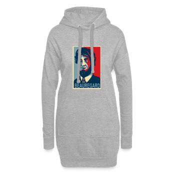 Beauregard - Hoodie-Kleid - Grau meliert - Vorne