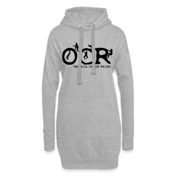 OCR - Obstacle Course Racing Hindernislauf Laufen - Hoodie-Kleid - Grau meliert - Vorne