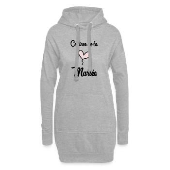 FREUNDINNEN DER BRAUT - Hoodie-Kleid - Grau meliert - Vorne