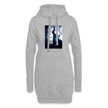 Dream Weaver - Hoodie-Kleid - Grau meliert - Vorne