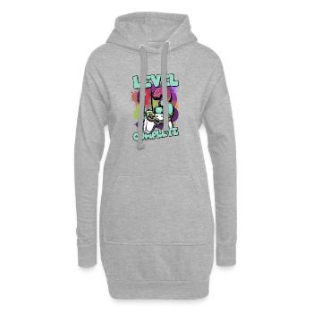 Niveau 13 Jeu complet Splash vieux de plusieurs années - Sweat-shirt à capuche long Femme - gris chiné - Devant