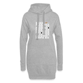 SEIXANTA SECHS - Hoodie-Kleid - Grau meliert - Vorne