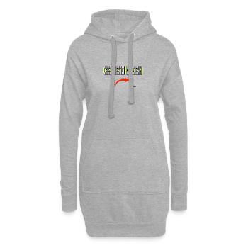 CHEERS - Hoodie-Kleid - Grau meliert - Vorne