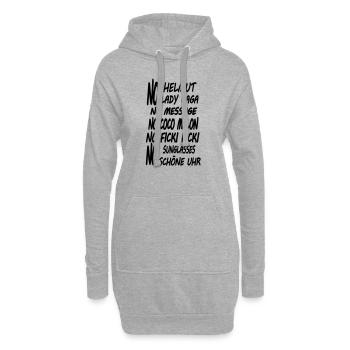 No Ficki Ficki, Sunglasses, Coco Melon.. - Sweat-shirt à capuche long Femme - gris chiné - Devant