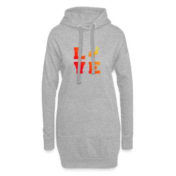 Plongée sous-marine Plongée sous-marine Plongée sous-marine - Sweat-shirt à capuche long Femme - gris chiné - Devant