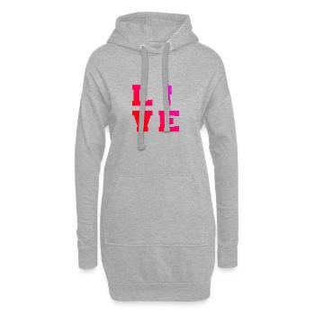 Bloc Bloc Escalade Bouldern Klettern - Sweat-shirt à capuche long Femme - gris chiné - Devant