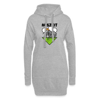 Time-Out Nature Camp Camper Camping Paysage Icône - Sweat-shirt à capuche long Femme - gris chiné - Devant
