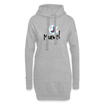 Murmel - Hoodie-Kleid - Grau meliert - Vorne