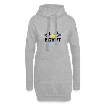 egypt - Hoodie-Kleid - Grau meliert - Vorne