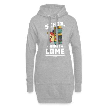 Children School School Bus School Enrolment - Hoodie Dress - heather grey - Front