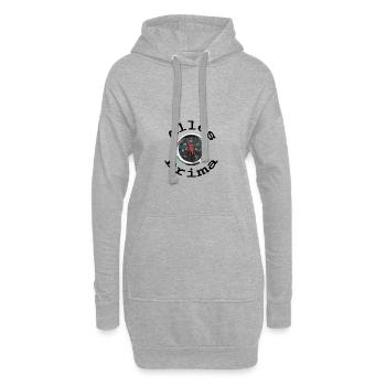 Alles Prima, Hercules Prima 5, 25 km/h, Mofa - Hoodie-Kleid - Grau meliert - Vorne