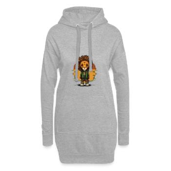Le Roi Lion 1 - Sweat-shirt à capuche long Femme - gris chiné - Devant