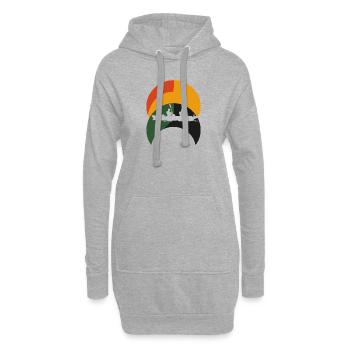 Kayak Sports nautiques - Sweat-shirt à capuche long Femme - gris chiné - Devant