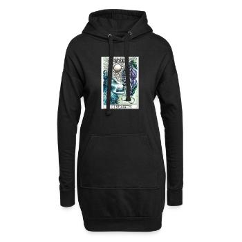Strength - Hoodie-Kleid - Schwarz - Vorne