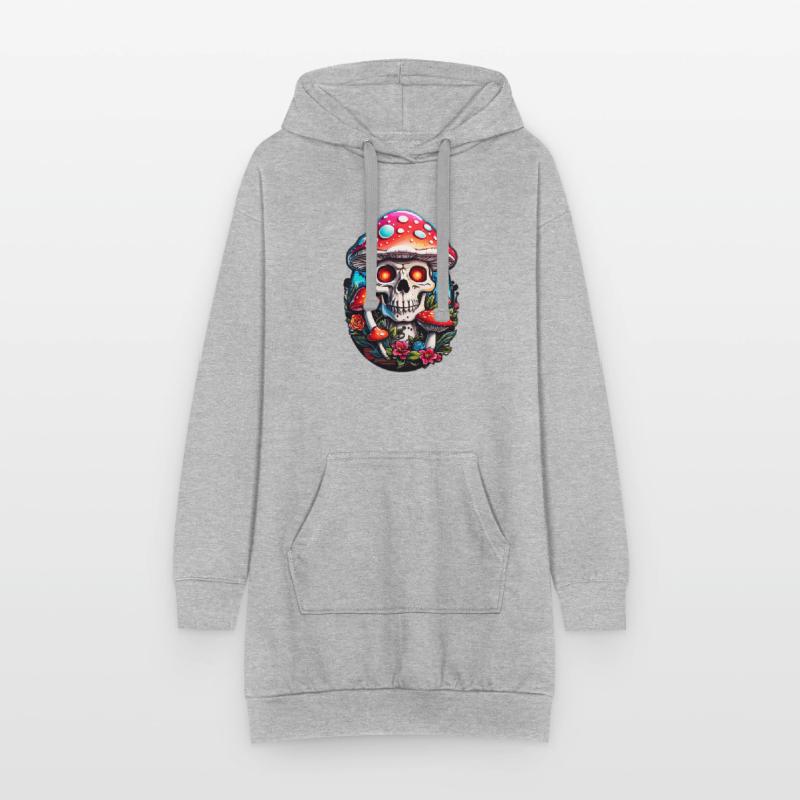 Skull Toadstool Hoodie Dress