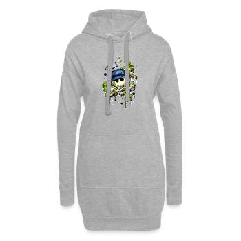 Freak & Happy - Hoodie-Kleid - Grau meliert - Vorne