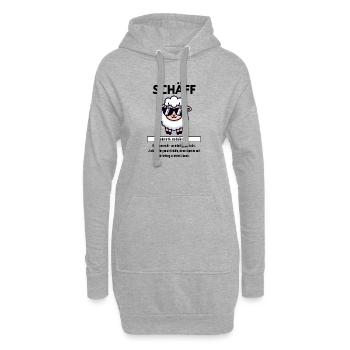 Schäff - Hoodie-Kleid - Grau meliert - Vorne