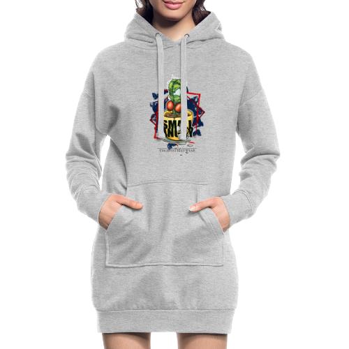 small but angry - Hoodie-Kleid