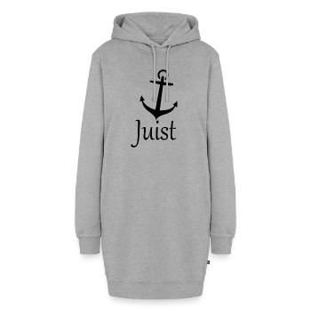 Juist Anker - Hoodie-Kleid - Grau meliert - Vorne