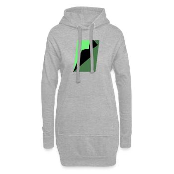 Produits de boulangerie Cuisson de cupcakes - Sweat-shirt à capuche long Femme - gris chiné - Devant