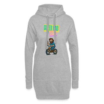 Guter Rad Teuer - Fahrrad Humor Comic  - Hoodie-Kleid - Grau meliert - Vorne