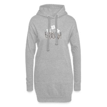 Bavovna - Cotton - Hoodie Dress - heather grey - Front