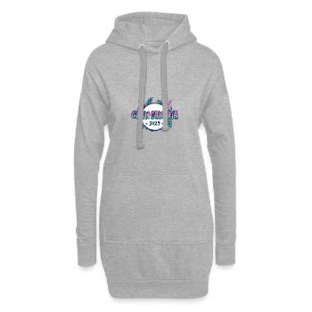 Gran Canaria 2025 Urlaub - Hoodie-Kleid - Grau meliert - Vorne