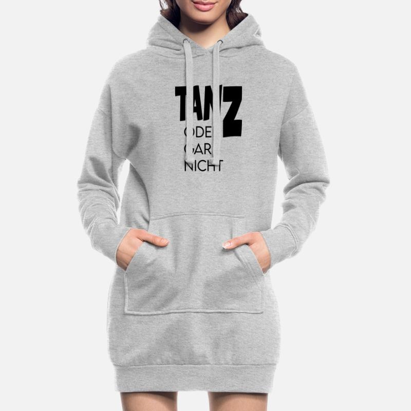 Tanz oder gar nicht Ganz oder garnicht Hoodie-Kleid