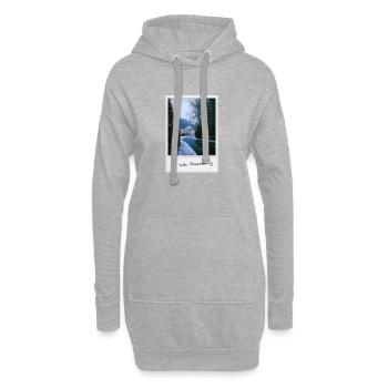 Leben Glücksburg - Hoodie-Kleid - Grau meliert - Vorne