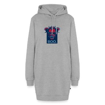 boo. - Hoodie-Kleid - Grau meliert - Vorne