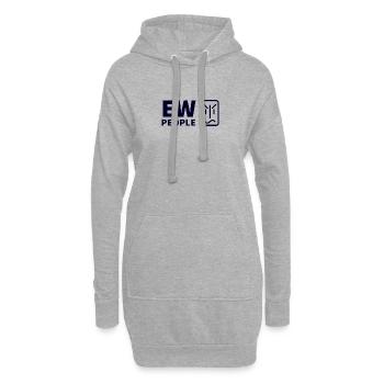 Ew Leute hipster - Hoodie-Kleid - Grau meliert - Vorne