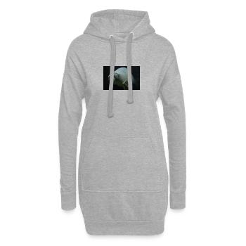 Screenshot 20230626 195620 - Hoodie Dress - heather grey - Front