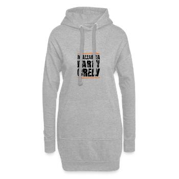 Mallorca Party Crew - Hoodie-Kleid - Grau meliert - Vorne