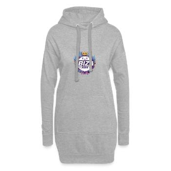 Ibiza 2024 - Hoodie-Kleid - Grau meliert - Vorne