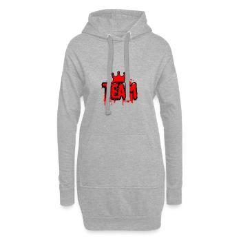Team Krone - Hoodie-Kleid - Grau meliert - Vorne