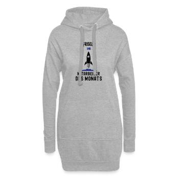 Employé du mois Coiffeur Meilleur Coiffeur Coiffeur - Sweat-shirt à capuche long Femme - gris chiné - Devant