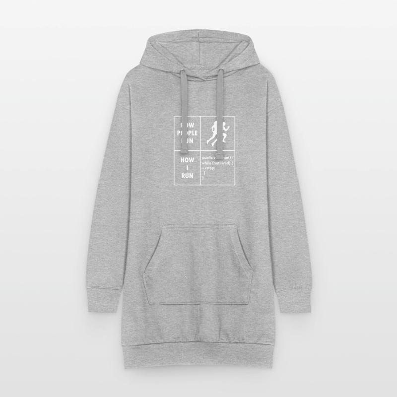 Programmeur Computer Scientist Gift Computer Nerd Sweat-shirt à capuche long Femme