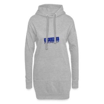 no limit 2 - Hoodie-Kleid - Grau meliert - Vorne