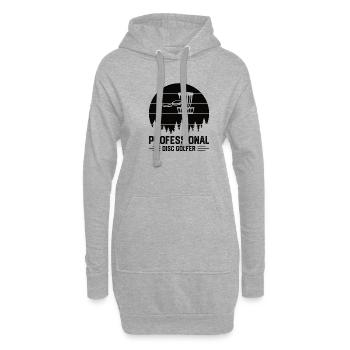 Disc Golf Disc Golf Frisbee Tree Basket Drop - Sweat-shirt à capuche long Femme - gris chiné - Devant