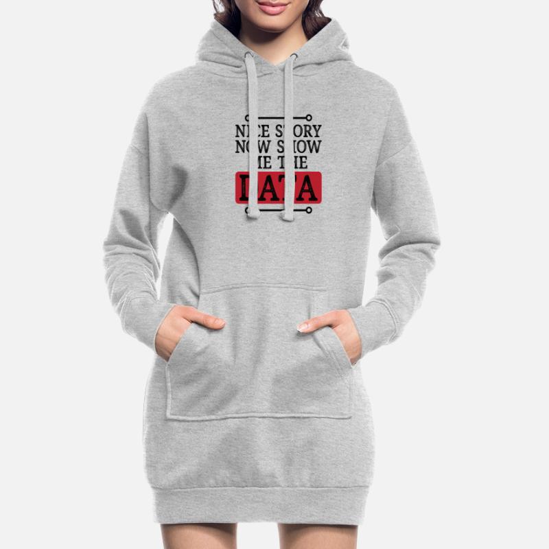 Deep Learning, Machine Learning, AI, AI Data Analysis Hoodie Dress