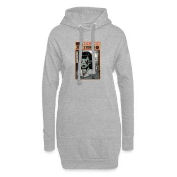 Zombie Love Stories Poster - Hoodie-Kleid - Grau meliert - Vorne