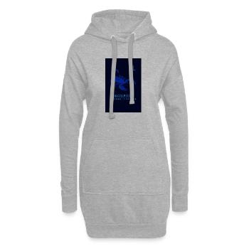 Astrologisches Skorpion 23.10. – 22.11.  Design - Hoodie-Kleid - Grau meliert - Vorne