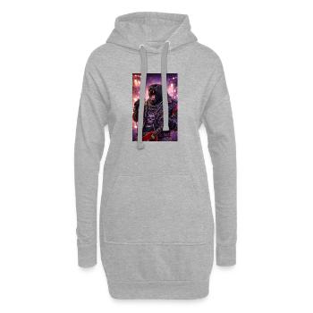 RockyZoo9 - Hoodie Dress - heather grey - Front