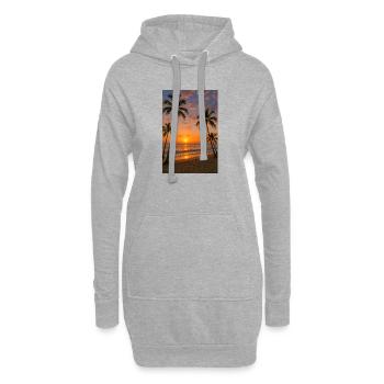 RockyZoo28 - Hoodie Dress - heather grey - Front