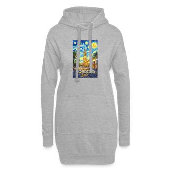 Cordoba Spain - Hoodie-Kleid - Grau meliert - Vorne