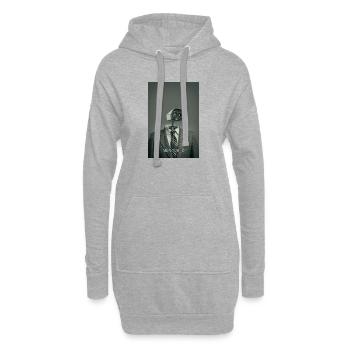 silent surveillance,überwachung,übe Minimal Poster - Hoodie-Kleid - Grau meliert - Vorne