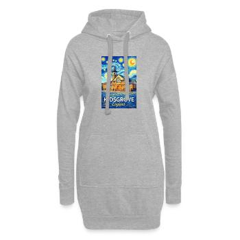 KIDSGROVE England Wirbelhimmel - Hoodie-Kleid - Grau meliert - Vorne